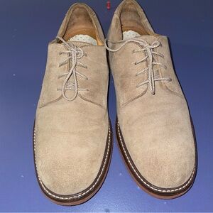 Jos. A. Bank Men's Tan Suede Lace-Up Shoes